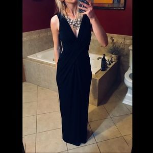 Black long formal dress